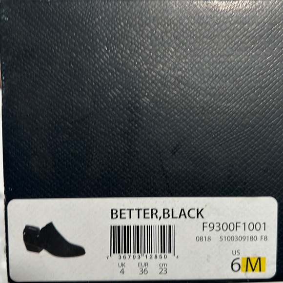 Dr Scholl’s Black booties. New in box. - Picture 3 of 3